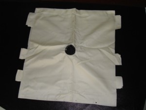 Салфетка одинарная фильтровальная 540*540 мм из ткани кс 44