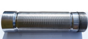 Скважинный щелевой фильтр 0,15 мм* провол несущая 10×3, AISI 304