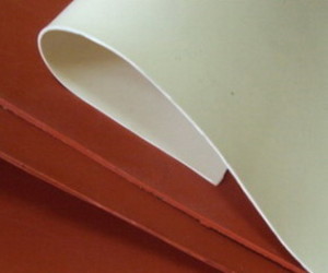 Пластина красная и белая силиконовая резиновая термостойкая,62 . Шор A,Температура от -60 до +250 С (кратковременно +300 С)